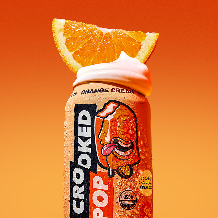 Orange Cream Garnish