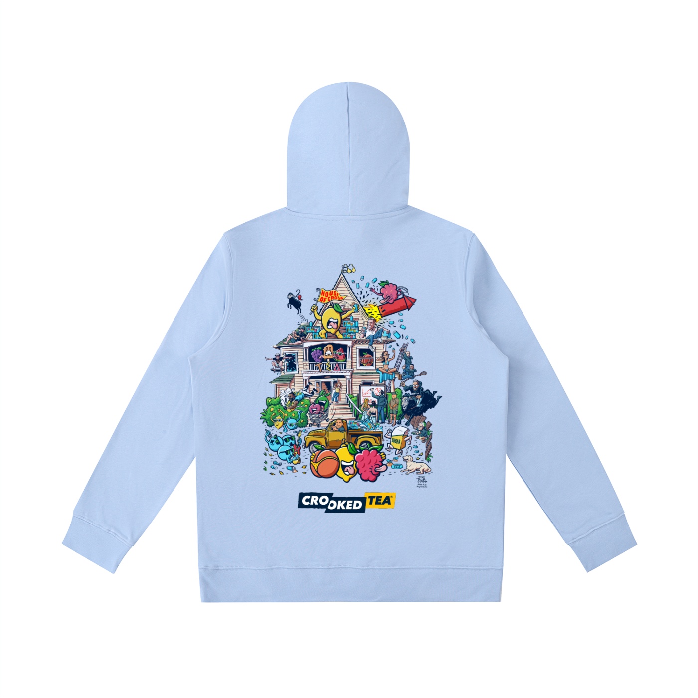 Crooked Tea Essential Oversized Hoodie - Image 2