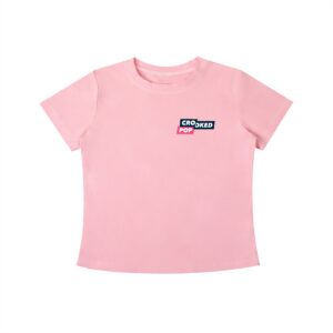 Crooked Pop Vintage Wash Slim Fit T-shirt